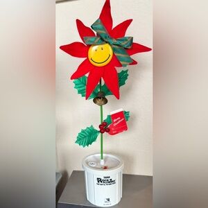 Vintage 1988 Takara Rock'n Flowers Animated Dancing Poinsettia
